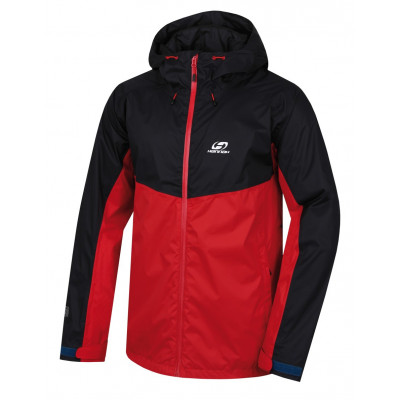 Men's jacket Felder Anthracite/racing red