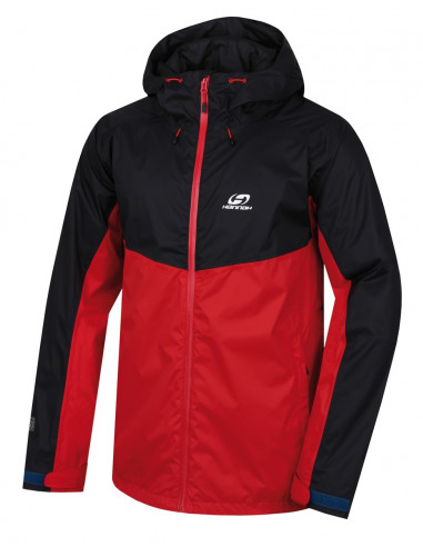 Men's jacket Felder Anthracite/racing red