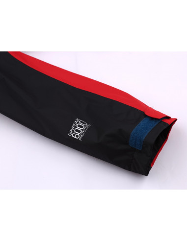 Men's jacket Felder Anthracite/racing red