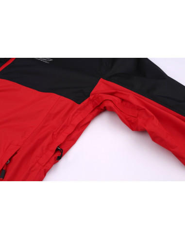 Men's jacket Felder Anthracite/racing red