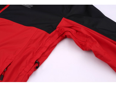 Men's jacket Felder Anthracite/racing red