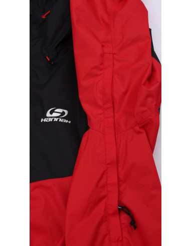 Men's jacket Felder Anthracite/racing red