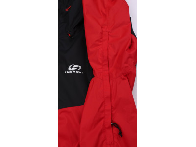 Men's jacket Felder Anthracite/racing red
