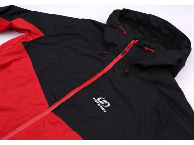 Men's jacket Felder Anthracite/racing red