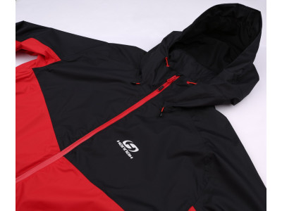 Men's jacket Felder Anthracite/racing red