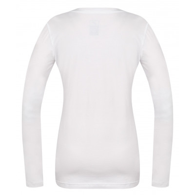 Ladies t-shirt ls Elisia Bright white 2