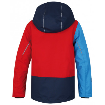 Kid's jacket Matheo JR Majolica blue/fiery red 2