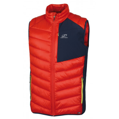 Men's ski mountaineering vest STOWE poinciana