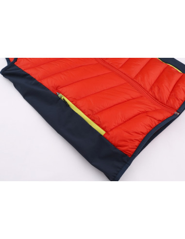 Men's ski mountaineering vest STOWE poinciana