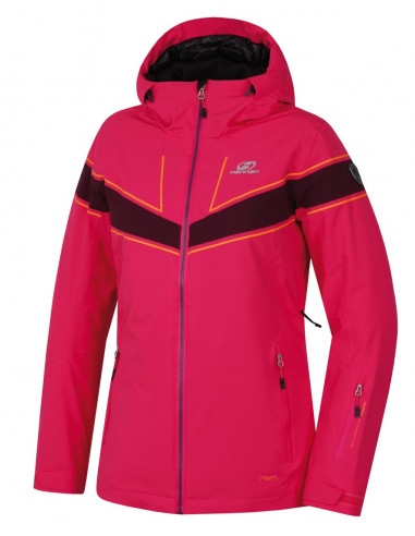 Ladies skiing jacket KIELY cabaret/grape wine