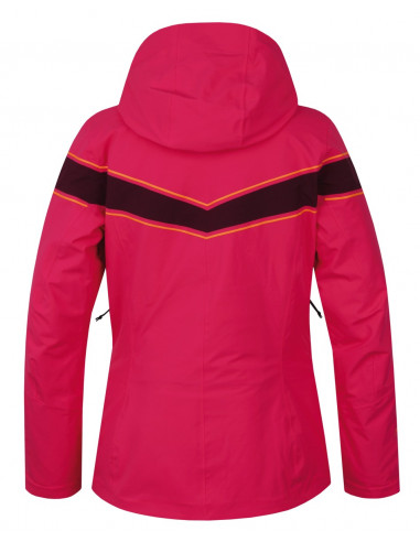 Ladies skiing jacket KIELY cabaret/grape wine