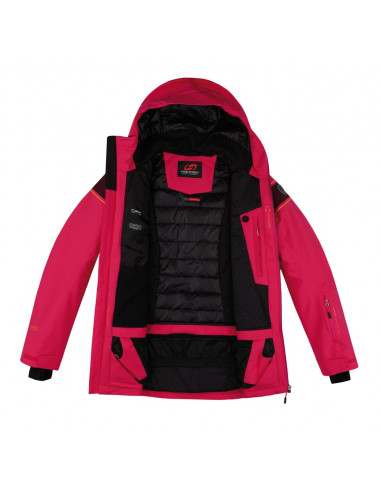 Ladies skiing jacket KIELY cabaret/grape wine