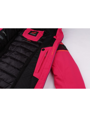 Ladies skiing jacket KIELY cabaret/grape wine