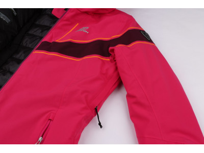 Ladies skiing jacket KIELY cabaret/grape wine