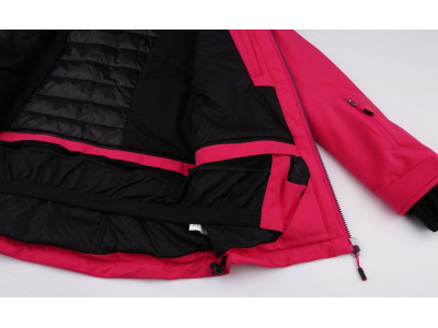 Ladies skiing jacket KIELY cabaret/grape wine