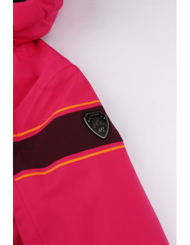 Ladies skiing jacket KIELY cabaret/grape wine