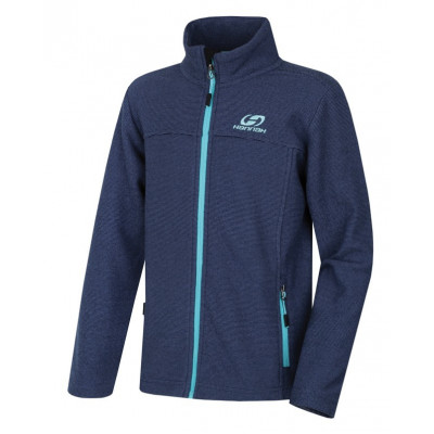 KIDS skiing sweatshirt TAURUM JR blue stripe