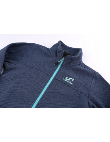 KIDS skiing sweatshirt TAURUM JR blue stripe