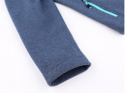 KIDS skiing sweatshirt TAURUM JR blue stripe