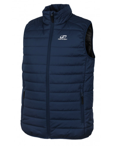 Men's city vest DAVANNO majolica blue