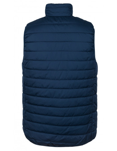 Men's city vest DAVANNO majolica blue