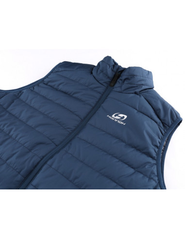 Men's city vest DAVANNO majolica blue