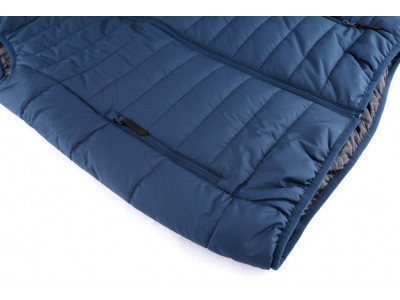 Men's city vest DAVANNO majolica blue