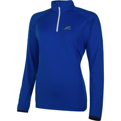Ladies zip neck MONIKA LT Victoria blue