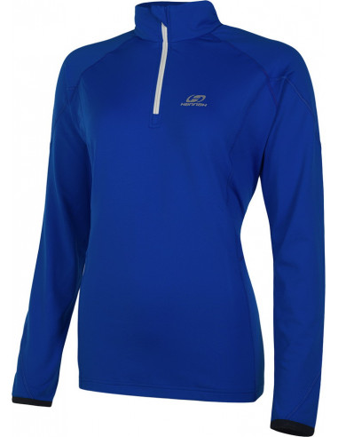 Ladies zip neck MONIKA LT Victoria blue