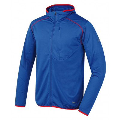 Men's zip neck Matano Victoria blue