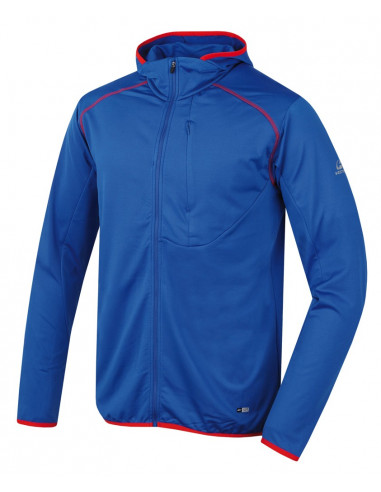 Men's zip neck Matano Victoria blue