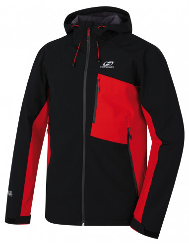 Men's jacket Shafer Lite Anthracite/racing red