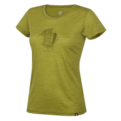 Ladies t-shirt Valery Lime green 2