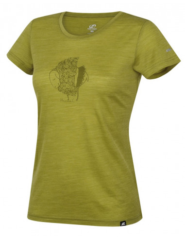 Ladies t-shirt Valery Lime green 2