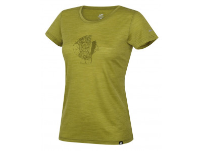 Ladies t-shirt Valery Lime green 2