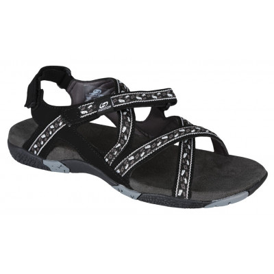 LadiesShoes Fria Ladies Anthracite (leaf) 2