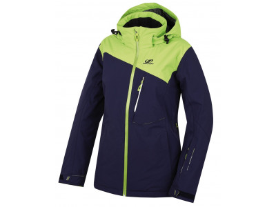 Ladies jacket Wayne Peacoat/lime green