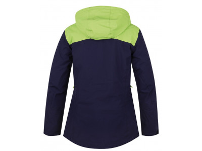 Ladies jacket Wayne Peacoat/lime green