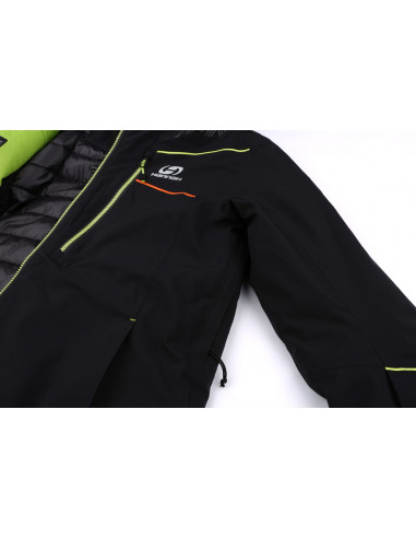 Men's skiing jacket MARCOS anthracite