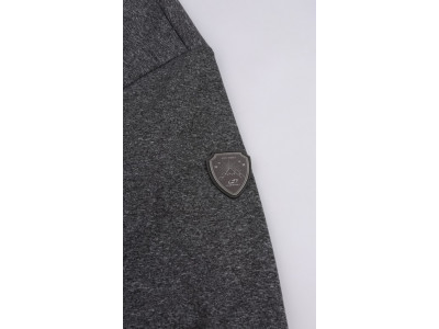 Ladies skiing sweatshirt DOLORES cool blue/light gray mel