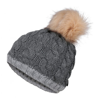 Ladies  cap DARIONA mid gray mel