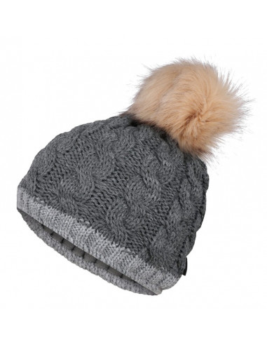 Ladies  cap DARIONA mid gray mel