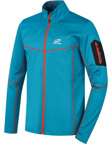 Men's sweatshirt TILLER enamel blue (orange)