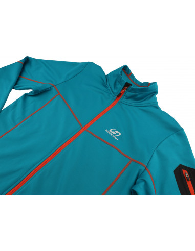 Men's sweatshirt TILLER enamel blue (orange)