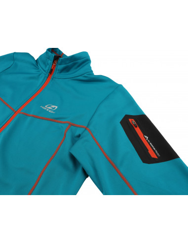 Men's sweatshirt TILLER enamel blue (orange)