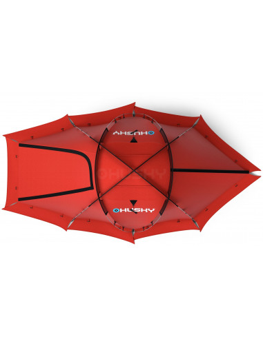 TENT FIGHTER red 3-4prs 2017