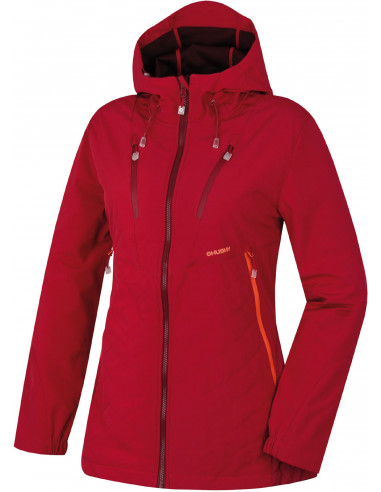 Ladies Softshell jacket SALEX L dark pink