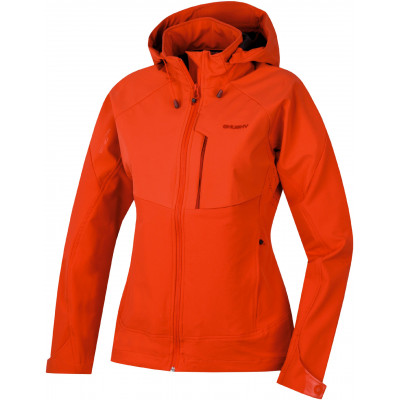 Sieviešu softshell jaka SEETA L spilgti sarkans