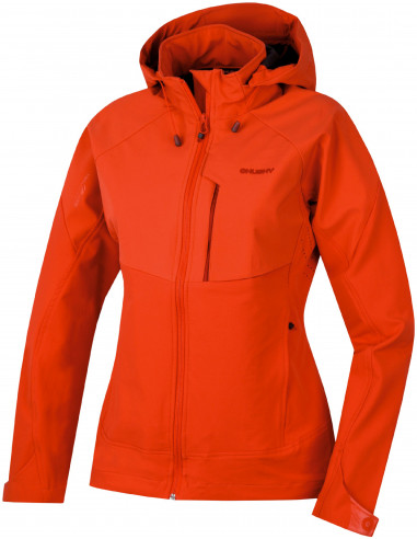 Ladies Softshell jacket SEETA L bright red