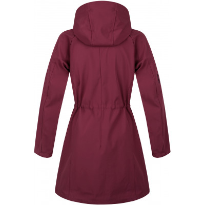 Sieviešu softshell jaka SARA L S vīna sarkans 2